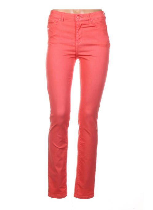 Blugi cu croială slim portocaliu C'EST BEAU LA VIE femeie