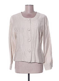 Jachete casual guler rotund bej DIANE LAURY femme