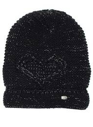 Căciulă tricot gros negru MAXIMO fată