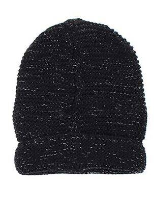 Căciulă tricot gros negru MAXIMO fată