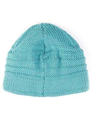Căciulă tricot gros verde MAXIMO băiat