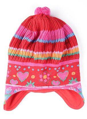 Căciulă roșu MAXIMO fată