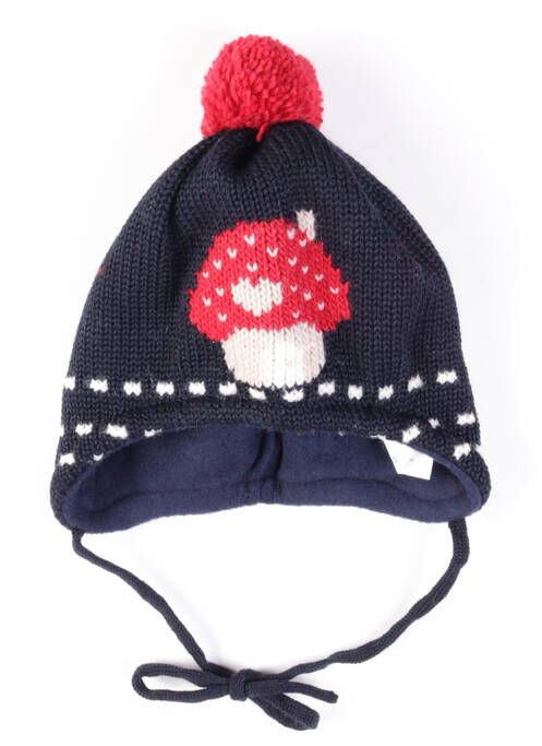 Căciulă negru MAXIMO fată