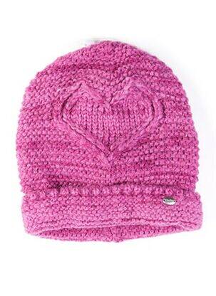 Căciulă tricot gros roz MAXIMO fată