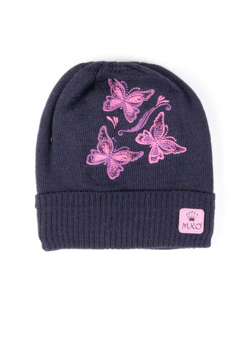 Căciulă inserții albastru MAXIMO fille