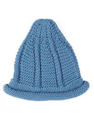 Căciulă tricot gros albastru MAXIMO băiat