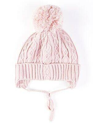 Căciulă inserții roz MAXIMO fille