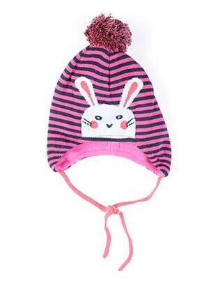 Căciulă imprimeu fantezie roz MAXIMO fată