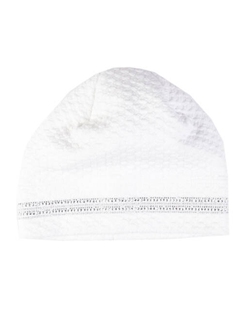 Căciulă alb MAXIMO fată