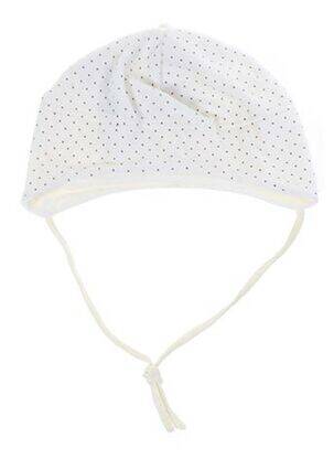 Căciulă închidere cu legături de legat alb MAXIMO fille