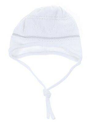 Căciulă alb MAXIMO fată