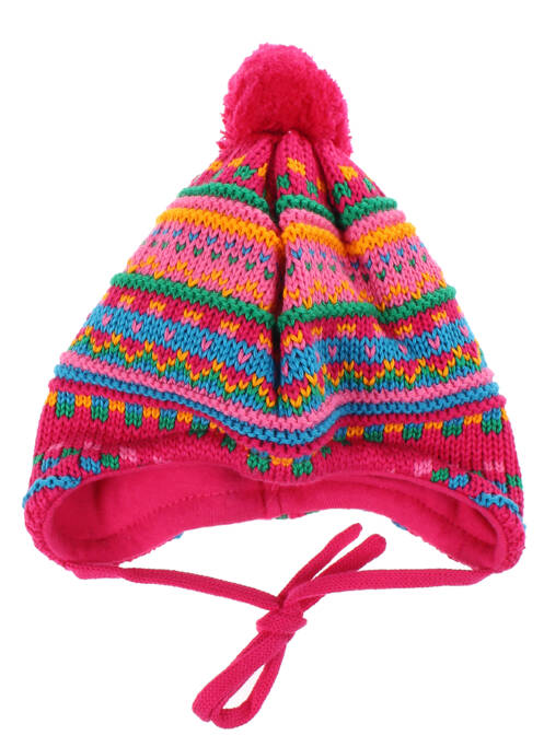 Căciulă roz MAXIMO fată