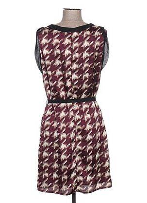 Rochie midi fără mâneci fără mâneci roșu ARELINE femeie