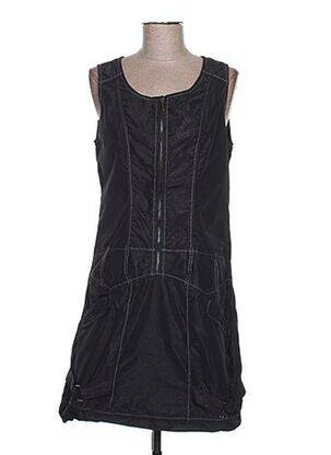 Rochie midi fără mâneci fără mâneci negru ARELINE femeie