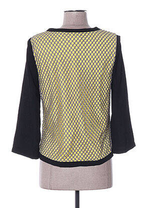 Tricou mâneci 3/4 mâneci 3/4 galben ARELINE femeie