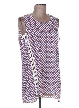 Tunică fără mâneci roșu ARELINE femeie