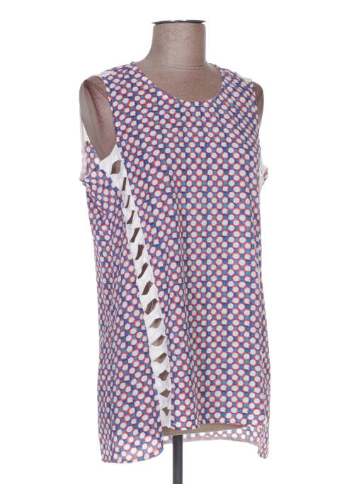 Tunică fără mâneci roșu ARELINE femeie