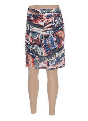 Fustă midi albastru ARELINE femeie