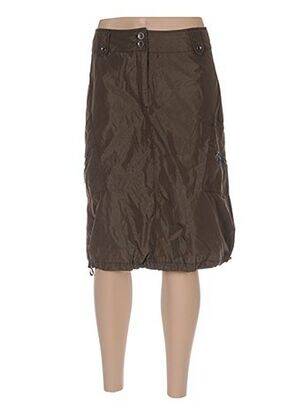 Fustă midi verde ARELINE femeie