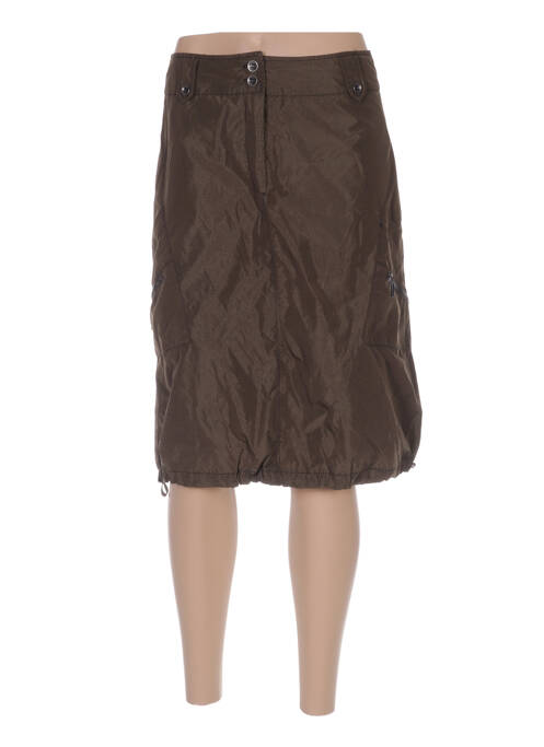 Fustă midi verde ARELINE femeie