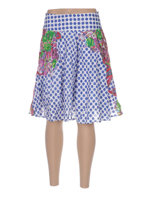 Fustă midi albastru ARELINE femeie