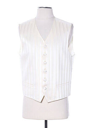 Vestă fără mâneci bej AUTHENTIQUE bărbat