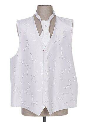 Vestă fără mâneci alb CLAUDE GABRIEL bărbat