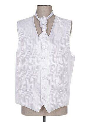 Vestă fără mâneci alb CLAUDE GABRIEL bărbat