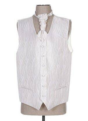 Vestă fără mâneci bej CLAUDE GABRIEL bărbat