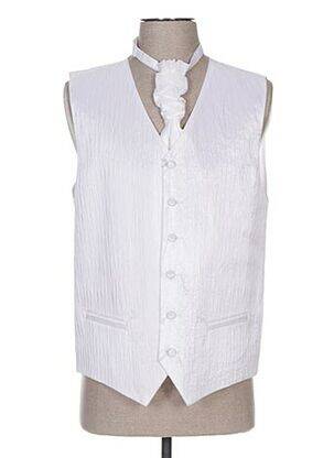 Vestă fără mâneci alb CLAUDE GABRIEL bărbat
