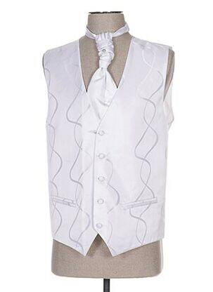 Vestă fără mâneci alb CLAUDE GABRIEL bărbat