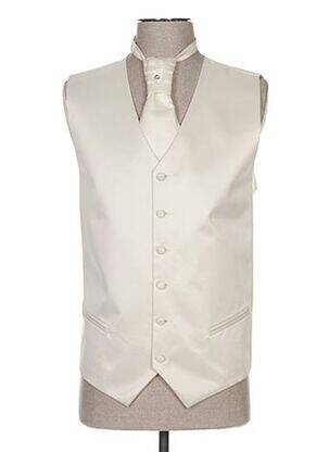 Vestă fără mâneci bej CLAUDE GABRIEL bărbat