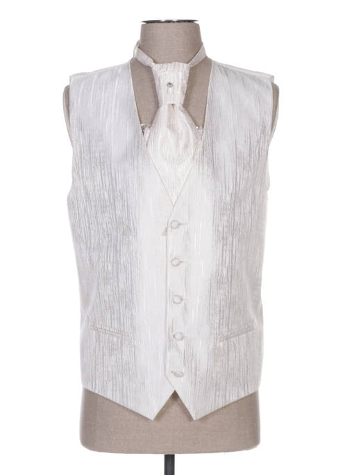 Vestă fără mâneci bej CLAUDE GABRIEL bărbat