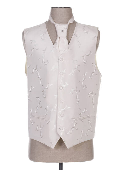 Vestă fără mâneci bej CLAUDE GABRIEL bărbat