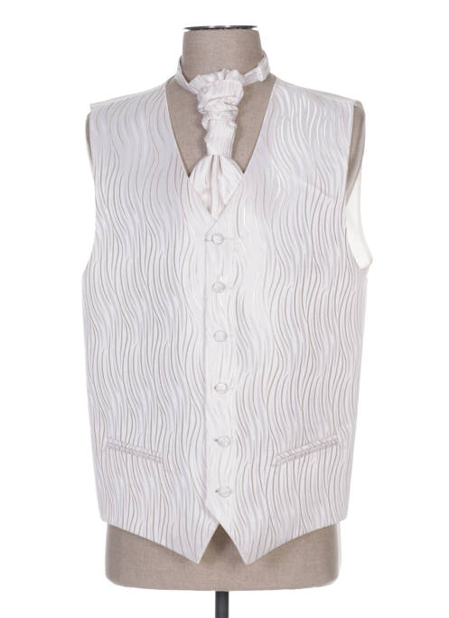 Vestă fără mâneci bej CLAUDE GABRIEL bărbat