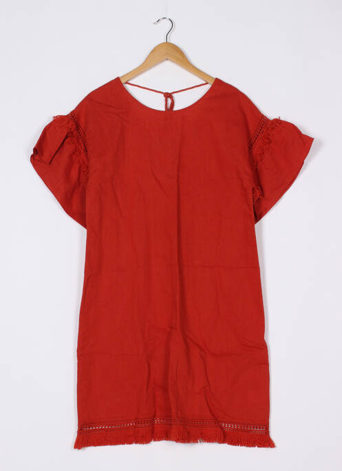 Rochie midi portocaliu ANTHROPOLOGIE femeie