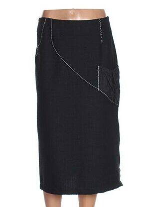 Fustă midi gri COCO MENTHE femeie