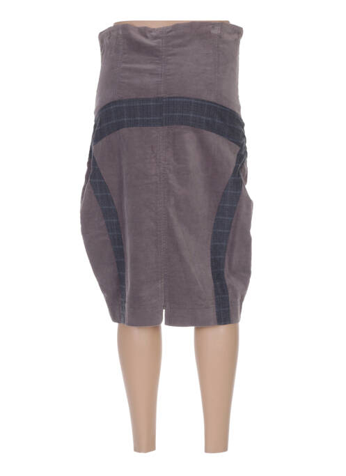 Fustă midi gri ANGEL NEVER DIE femeie