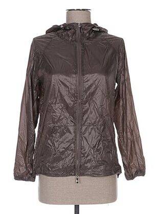 Jachetă vânt maro GLAMZ femeie