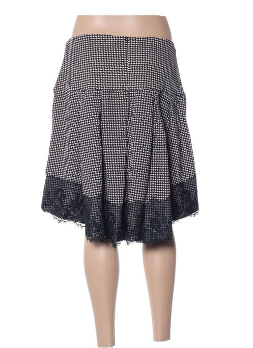 Fustă midi negru ZOE LA FEE femeie