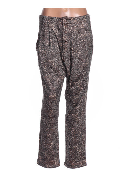 Pantalon drept maro ZOE LA FEE femeie