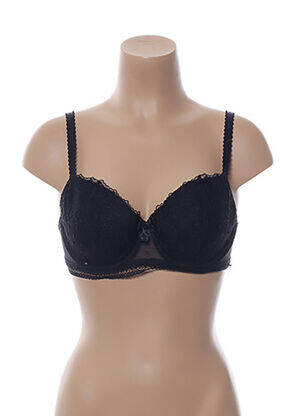 Sutien broderie top sutien modelat negru DARJEELING femme