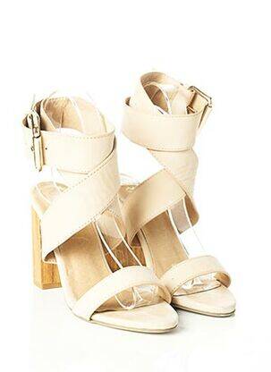 Sandale/Pantofi decupați bej RAYE femeie