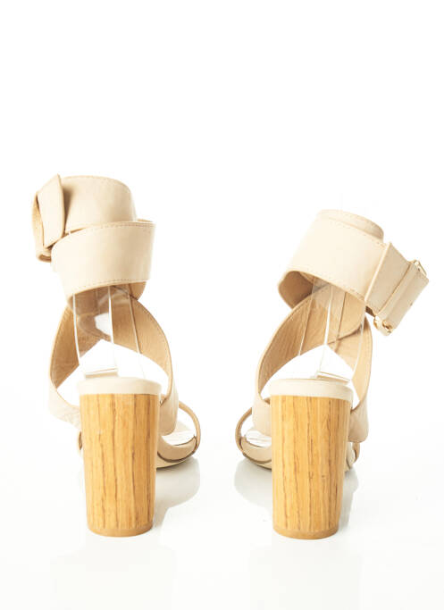 Sandale/Pantofi decupați bej RAYE femeie