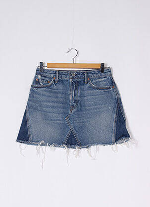 Fustă scurtă albastru GRLFRND femeie