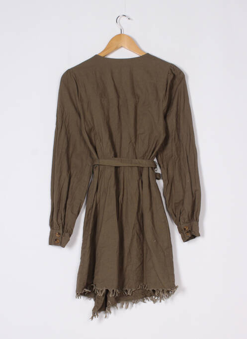 Rochie scurtă verde TULAROSA femeie