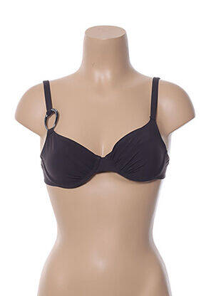 Sutien de costum de baie bretele elastice reglabile maro SIMONE PERELE femeie