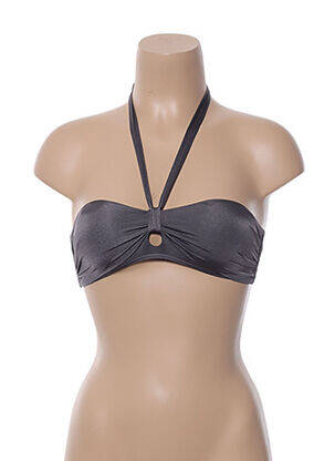 Sutien de costum de baie top sutien modelat top sutien modelat gri SIMONE PERELE femeie