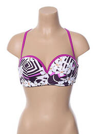 Sutien de costum de baie bretele elastice detașabile top sutien modelat violet SIMONE PERELE femeie