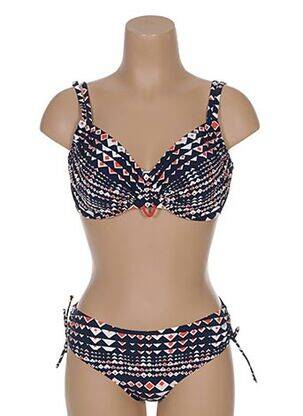 Costum de baie din două piese albastru BELCOR femeie